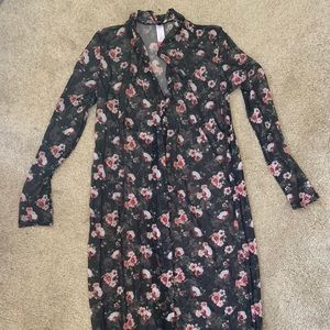 JR. 3-5 sheer floral